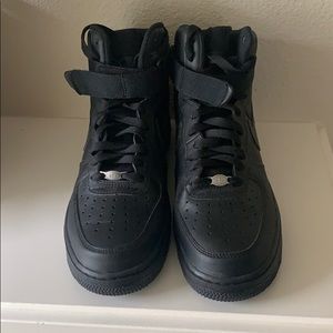 Nike black men’s 7.5 AF1 high top